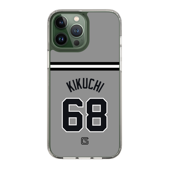 スリムプロテクションケース［ 読売ジャイアンツ - #68 KIKUCHI - ビジター ］