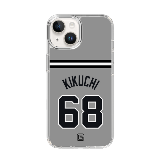 スリムプロテクションケース［ 読売ジャイアンツ - #68 KIKUCHI - ビジター ］