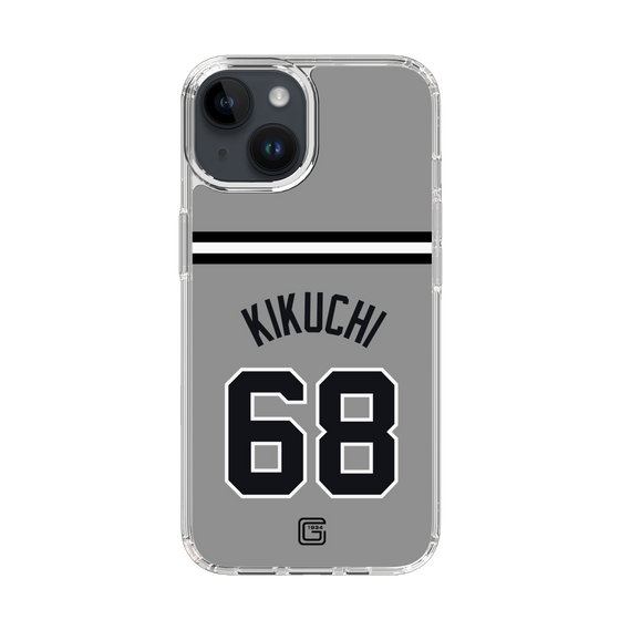 スリムプロテクションケース［ 読売ジャイアンツ - #68 KIKUCHI - ビジター ］