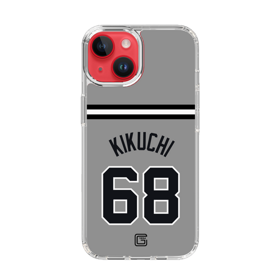 スリムプロテクションケース［ 読売ジャイアンツ - #68 KIKUCHI - ビジター ］