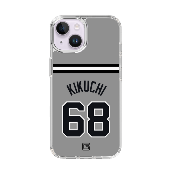 スリムプロテクションケース［ 読売ジャイアンツ - #68 KIKUCHI - ビジター ］