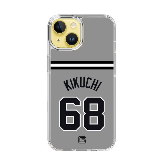 スリムプロテクションケース［ 読売ジャイアンツ - #68 KIKUCHI - ビジター ］