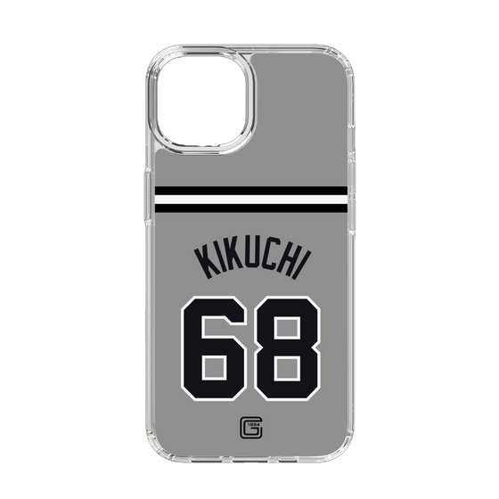 スリムプロテクションケース［ 読売ジャイアンツ - #68 KIKUCHI - ビジター ］