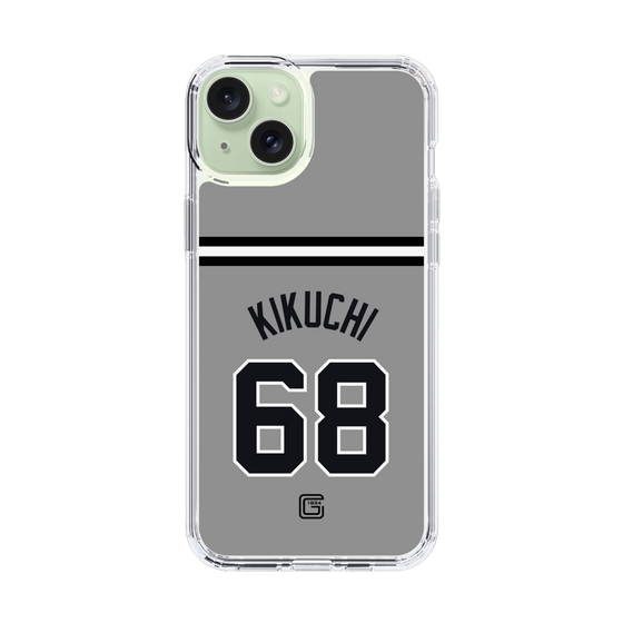 スリムプロテクションケース［ 読売ジャイアンツ - #68 KIKUCHI - ビジター ］