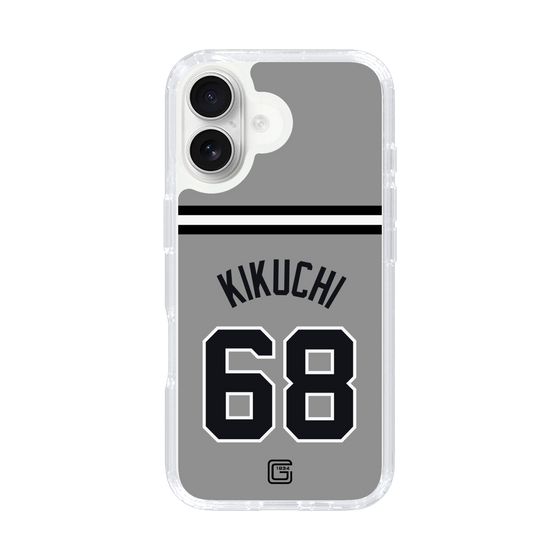 スリムプロテクションケース［ 読売ジャイアンツ - #68 KIKUCHI - ビジター ］