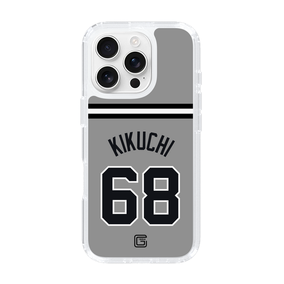 スリムプロテクションケース［ 読売ジャイアンツ - #68 KIKUCHI - ビジター ］