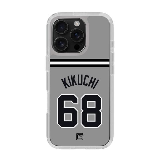 スリムプロテクションケース［ 読売ジャイアンツ - #68 KIKUCHI - ビジター ］