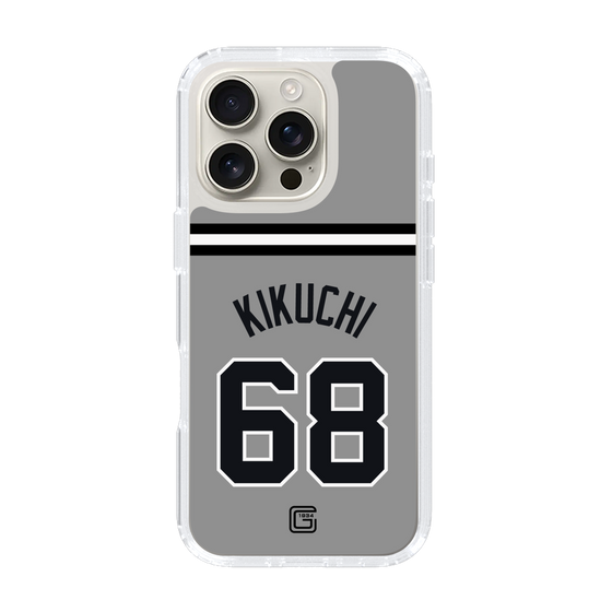 スリムプロテクションケース［ 読売ジャイアンツ - #68 KIKUCHI - ビジター ］