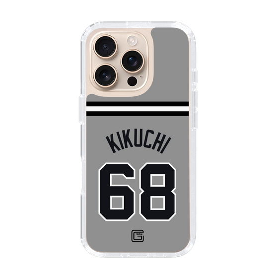 スリムプロテクションケース［ 読売ジャイアンツ - #68 KIKUCHI - ビジター ］