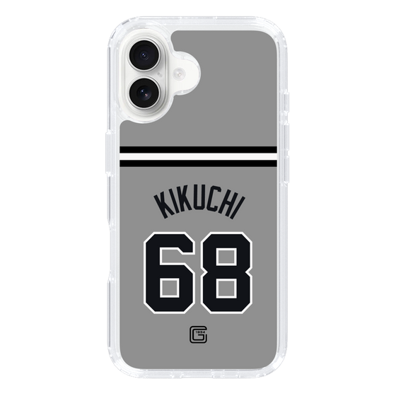 スリムプロテクションケース［ 読売ジャイアンツ - #68 KIKUCHI - ビジター ］