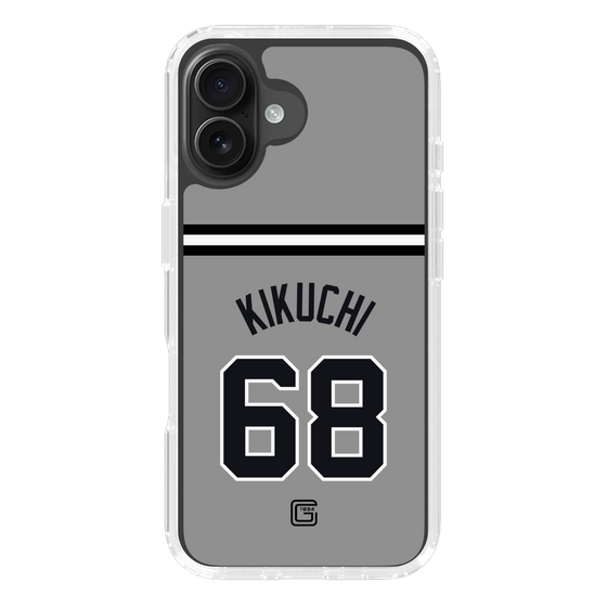 スリムプロテクションケース［ 読売ジャイアンツ - #68 KIKUCHI - ビジター ］