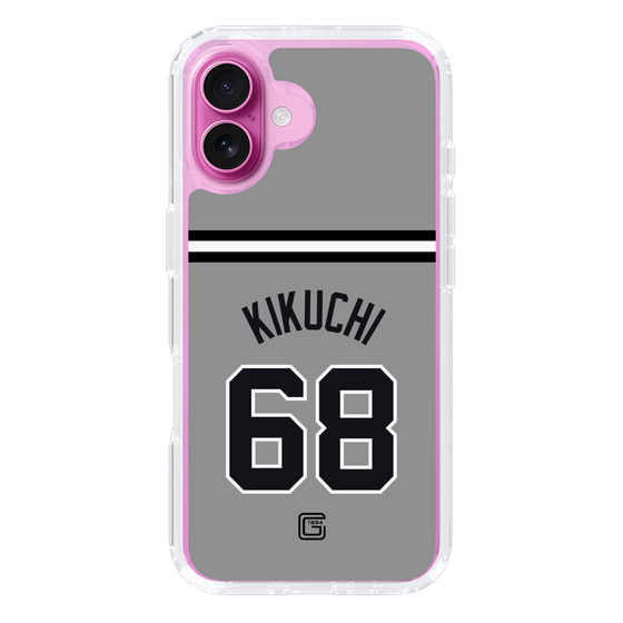 スリムプロテクションケース［ 読売ジャイアンツ - #68 KIKUCHI - ビジター ］