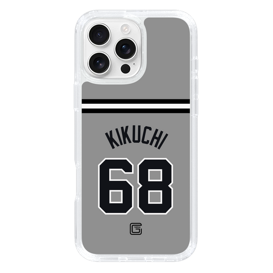 スリムプロテクションケース［ 読売ジャイアンツ - #68 KIKUCHI - ビジター ］