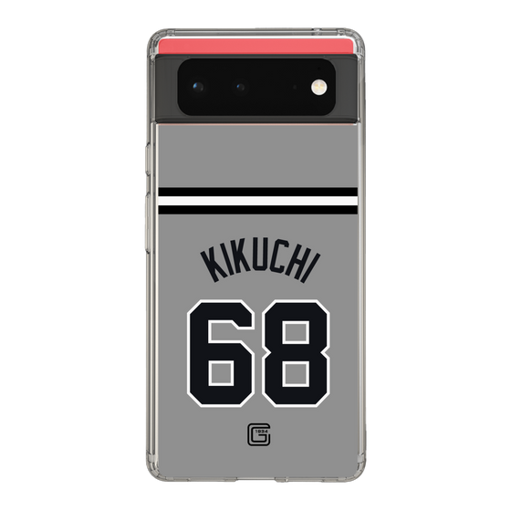 スリムプロテクションケース［ 読売ジャイアンツ - #68 KIKUCHI - ビジター ］