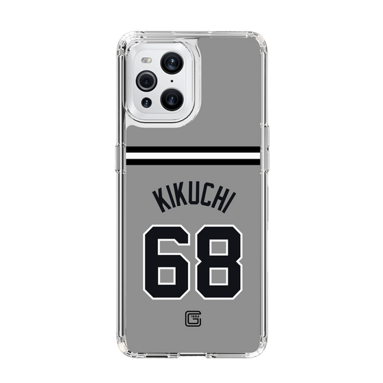 スリムプロテクションケース［ 読売ジャイアンツ - #68 KIKUCHI - ビジター ］