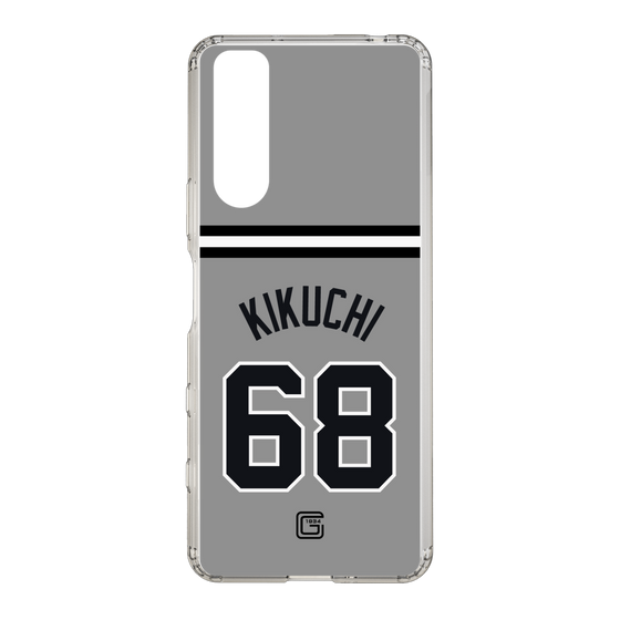 スリムプロテクションケース［ 読売ジャイアンツ - #68 KIKUCHI - ビジター ］