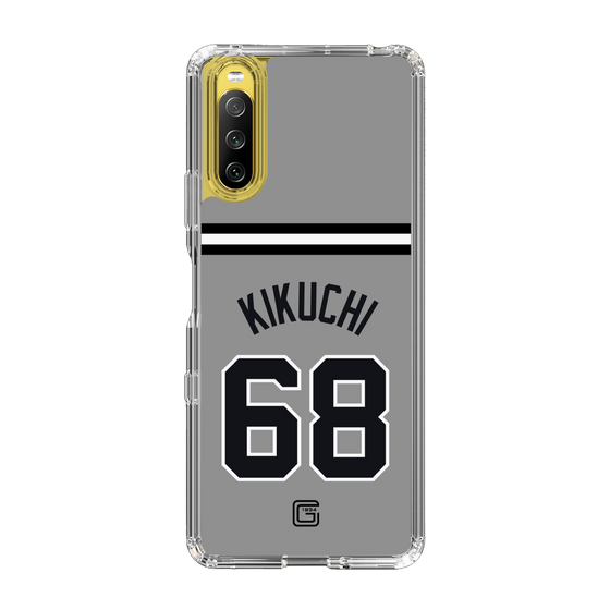 スリムプロテクションケース［ 読売ジャイアンツ - #68 KIKUCHI - ビジター ］