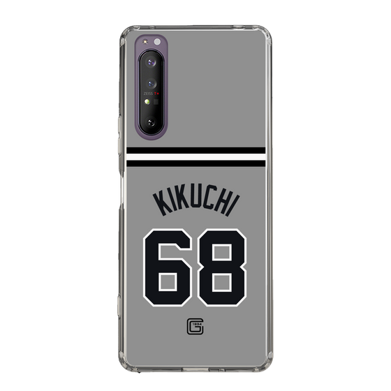 スリムプロテクションケース［ 読売ジャイアンツ - #68 KIKUCHI - ビジター ］