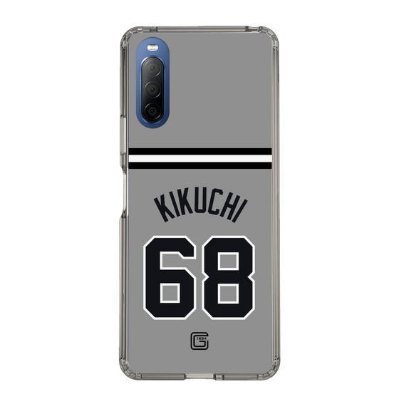 スリムプロテクションケース［ 読売ジャイアンツ - #68 KIKUCHI - ビジター ］