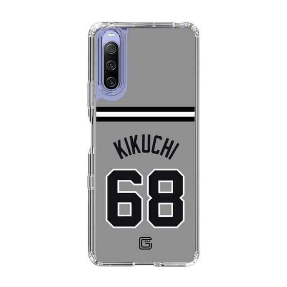 スリムプロテクションケース［ 読売ジャイアンツ - #68 KIKUCHI - ビジター ］