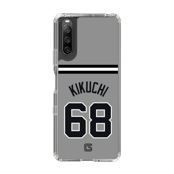 スリムプロテクションケース［ 読売ジャイアンツ - #68 KIKUCHI - ビジター ］