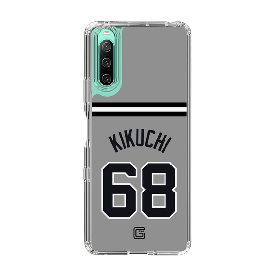 スリムプロテクションケース［ 読売ジャイアンツ - #68 KIKUCHI - ビジター ］