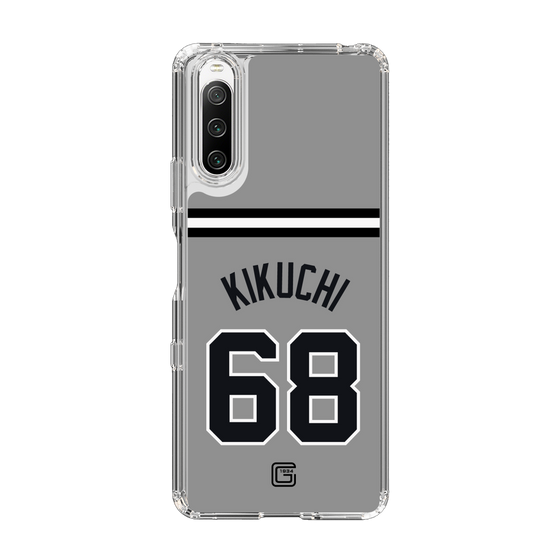 スリムプロテクションケース［ 読売ジャイアンツ - #68 KIKUCHI - ビジター ］