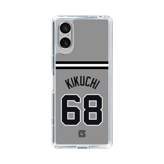 スリムプロテクションケース［ 読売ジャイアンツ - #68 KIKUCHI - ビジター ］