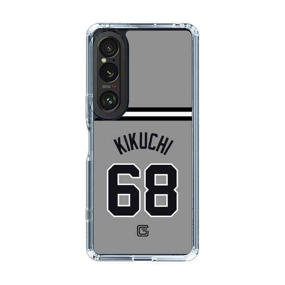 スリムプロテクションケース［ 読売ジャイアンツ - #68 KIKUCHI - ビジター ］