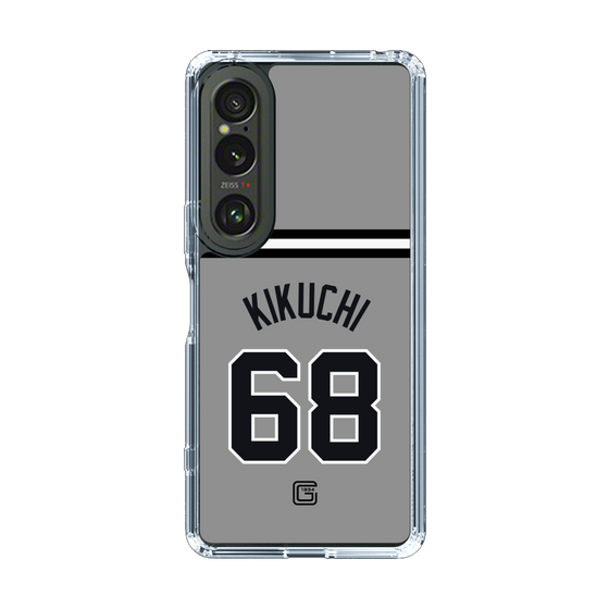 スリムプロテクションケース［ 読売ジャイアンツ - #68 KIKUCHI - ビジター ］