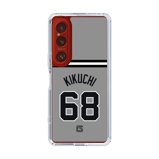 スリムプロテクションケース［ 読売ジャイアンツ - #68 KIKUCHI - ビジター ］