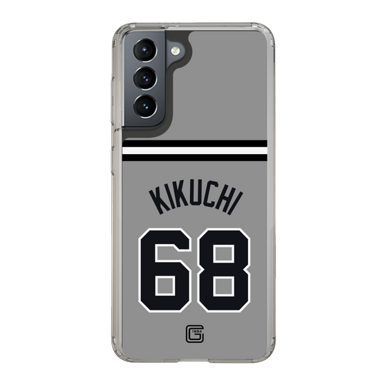 スリムプロテクションケース［ 読売ジャイアンツ - #68 KIKUCHI - ビジター ］