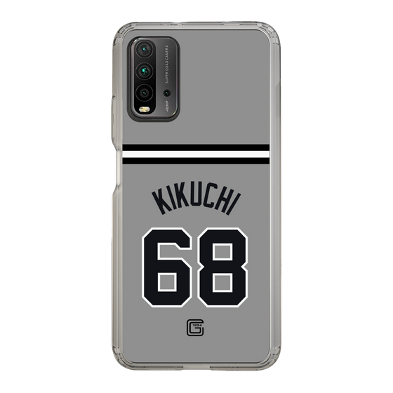 スリムプロテクションケース［ 読売ジャイアンツ - #68 KIKUCHI - ビジター ］