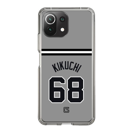 スリムプロテクションケース［ 読売ジャイアンツ - #68 KIKUCHI - ビジター ］