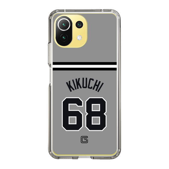 スリムプロテクションケース［ 読売ジャイアンツ - #68 KIKUCHI - ビジター ］