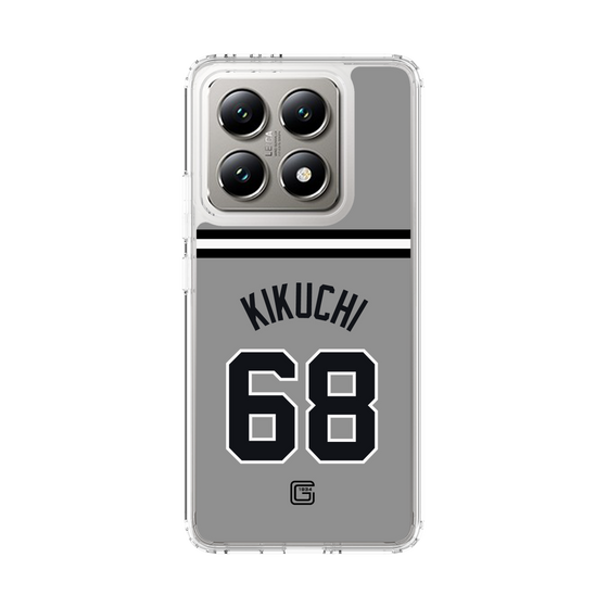 スリムプロテクションケース［ 読売ジャイアンツ - #68 KIKUCHI - ビジター ］