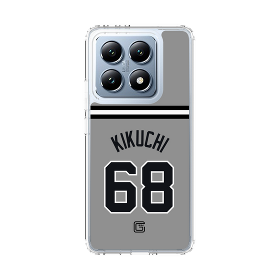 スリムプロテクションケース［ 読売ジャイアンツ - #68 KIKUCHI - ビジター ］