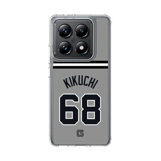 スリムプロテクションケース［ 読売ジャイアンツ - #68 KIKUCHI - ビジター ］