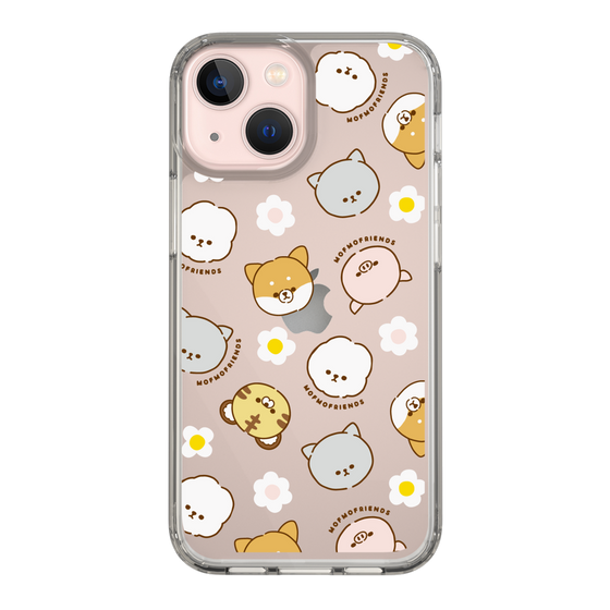 スリムプロテクションケース［ mofmofriends - フラワー ］