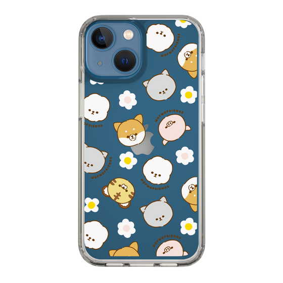 スリムプロテクションケース［ mofmofriends - フラワー ］