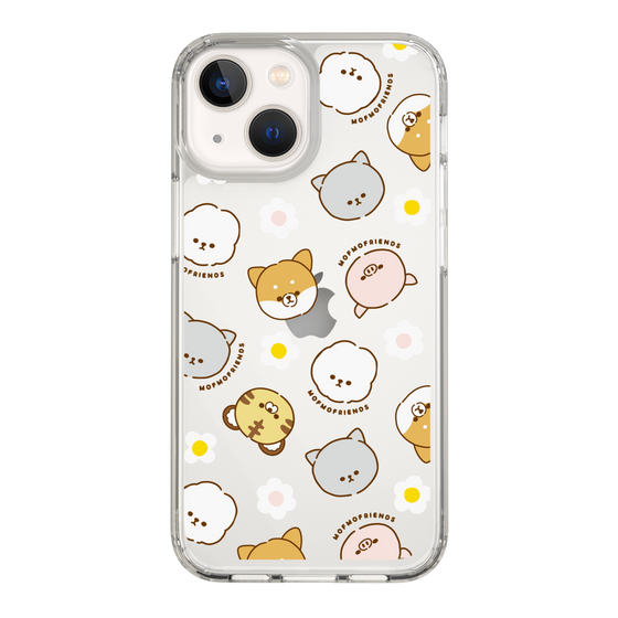 スリムプロテクションケース［ mofmofriends - フラワー ］