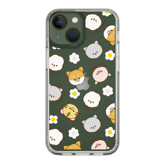 スリムプロテクションケース［ mofmofriends - フラワー ］
