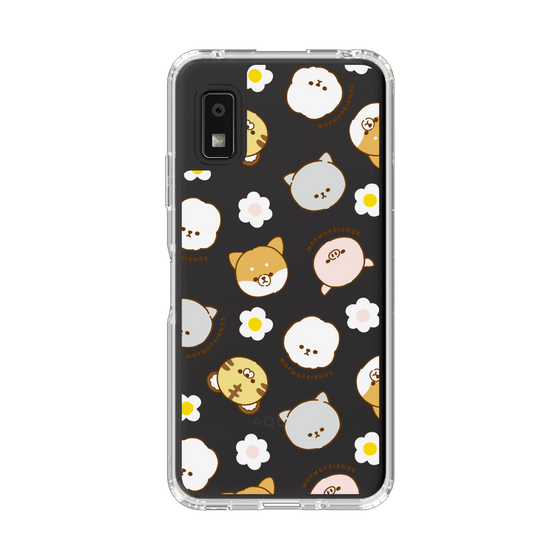 スリムプロテクションケース［ mofmofriends - フラワー ］