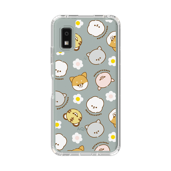 スリムプロテクションケース［ mofmofriends - フラワー ］