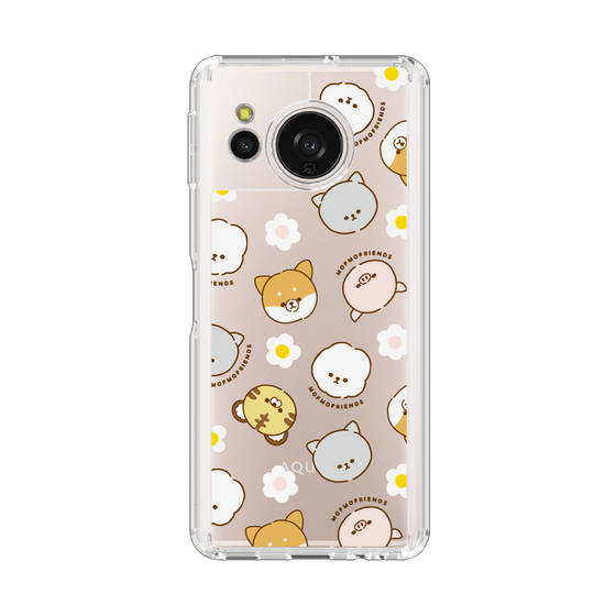 スリムプロテクションケース［ mofmofriends - フラワー ］