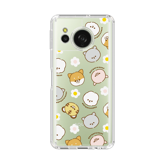 スリムプロテクションケース［ mofmofriends - フラワー ］
