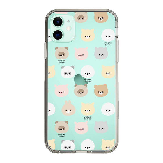 スリムプロテクションケース［ mofmofriends - フェイス ］