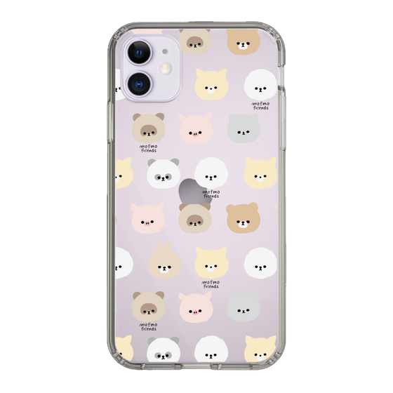 スリムプロテクションケース［ mofmofriends - フェイス ］
