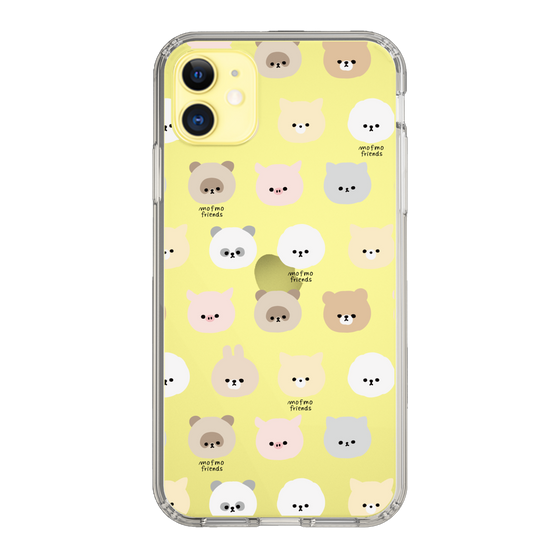 スリムプロテクションケース［ mofmofriends - フェイス ］