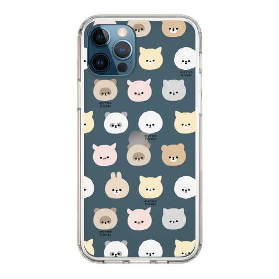 スリムプロテクションケース［ mofmofriends - フェイス ］